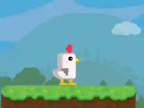 Гульня Chicken Scream Race онлайн