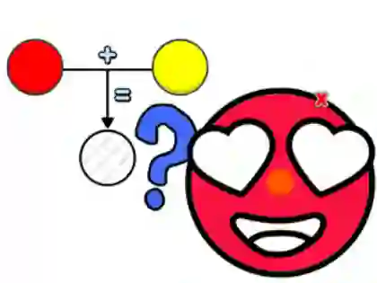 Гульня Kids Quiz: Color Mixing Gamef онлайн