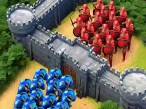 Гульня Army Fight 3D онлайн