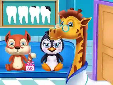 Гульня Pet Dentist онлайн