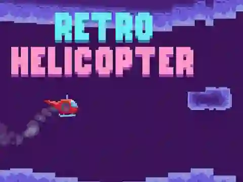 Гульня Retro Helicopter онлайн