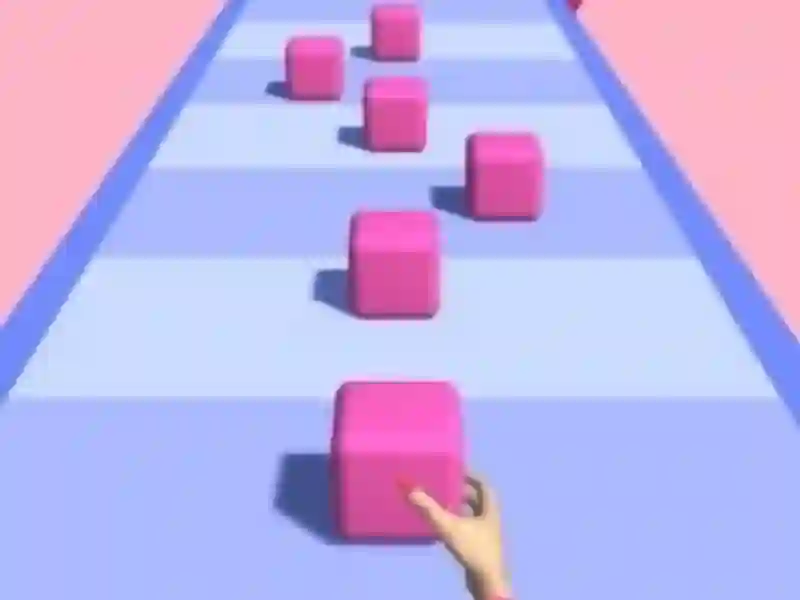 Гульня Lollipop Stack Run онлайн