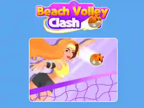 Гульня Beach Volley Clash онлайн