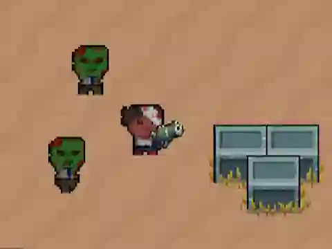 Гульня Endless Z Survivor онлайн