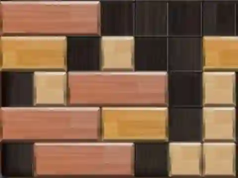 Гульня Slide Wood онлайн