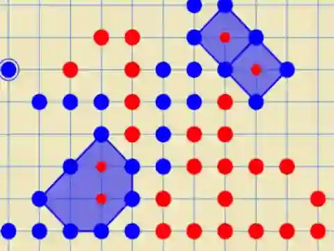 Гульня Dots - duel онлайн