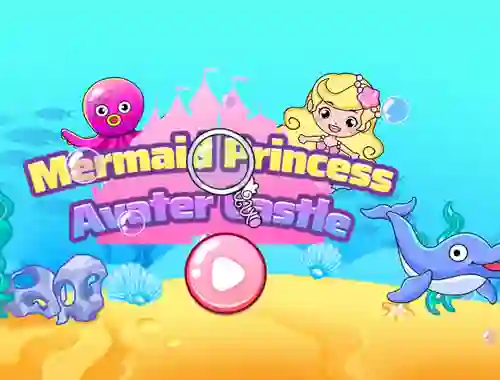 Гульня Mermaid Princess Avater Castle онлайн
