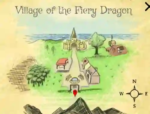 Гульня Tale of the Fiery Dragon онлайн