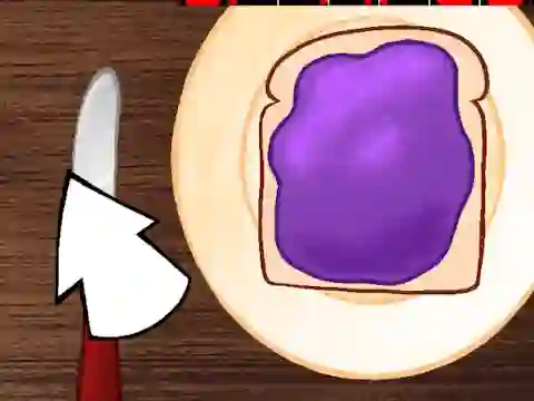Гульня Eat Peanut Butter and Jelly онлайн