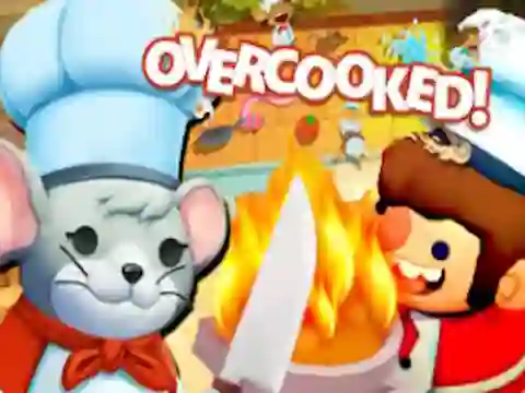 Гульня Mini Chef Overcooked онлайн