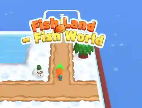 Гульня Fish Land  Fish World онлайн
