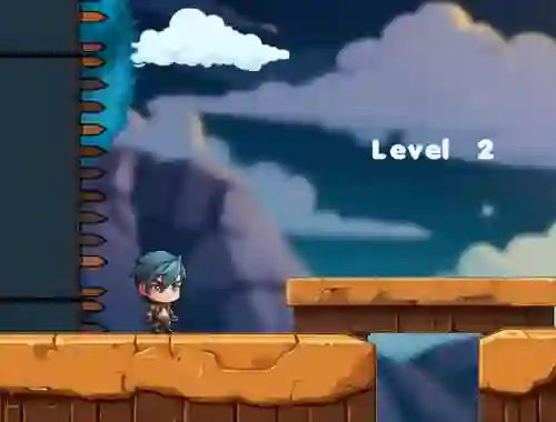 Гульня Dangerous Wall Escape онлайн