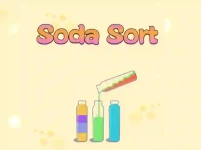 Гульня Soda Sort онлайн