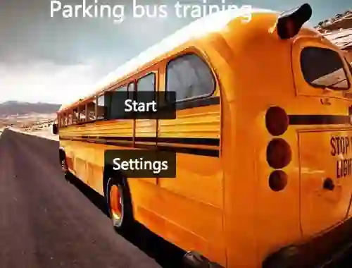 Гульня Parking Bus Training онлайн