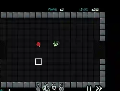 Гульня Untitled Tower Defence Game онлайн