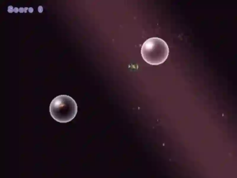 Гульня Circles In Space онлайн