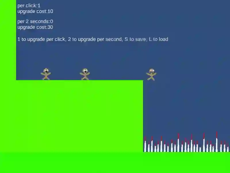 Гульня Push People Off a Cliff Clicker онлайн