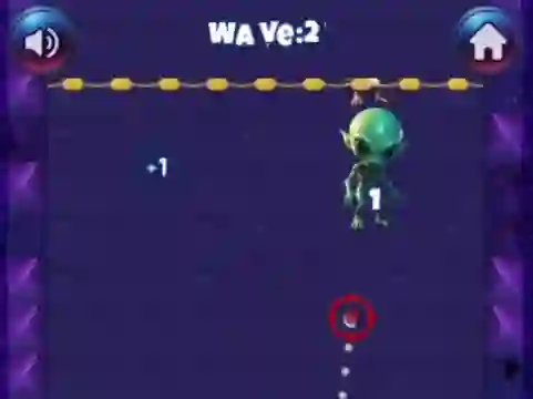 Гульня Target Crazy Alien онлайн