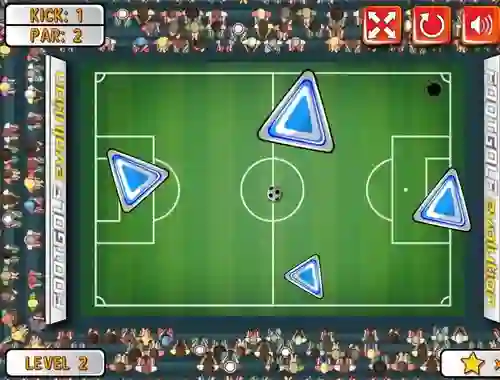 Гульня Footgolf Evolution онлайн