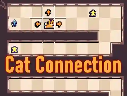 Гульня Cat Connection онлайн