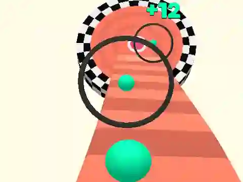 Гульня Bounce Paint Ball онлайн