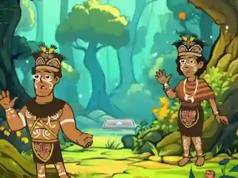 Гульня Tribes Reach The Hut онлайн
