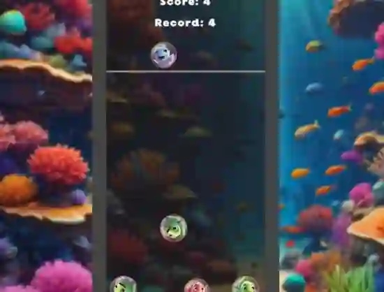 Гульня Merge Fish In 2048! онлайн