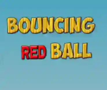 Гульня Bouncing Red Ball онлайн