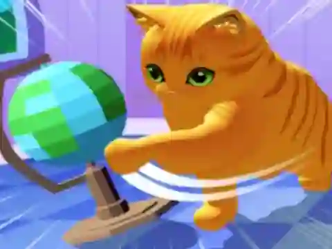 Гульня Cat Chaos Simulator онлайн