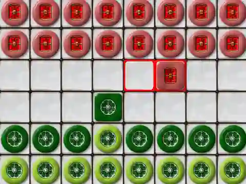 Гульня Ludus: Roman checkers онлайн