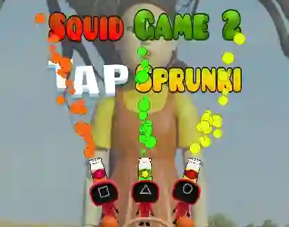 Гульня Squid Game 2 Tap Sprunki онлайн