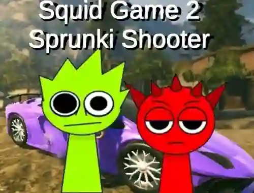 Гульня Squid Game 2 Sprunki Shooter онлайн