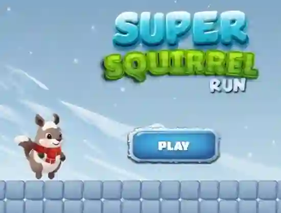 Гульня Super Squirrel Run онлайн