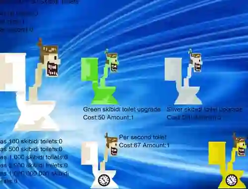 Гульня Another Skibidi Toilet Clicker онлайн