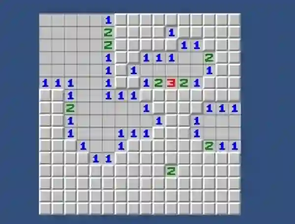 Гульня Mine Finder онлайн