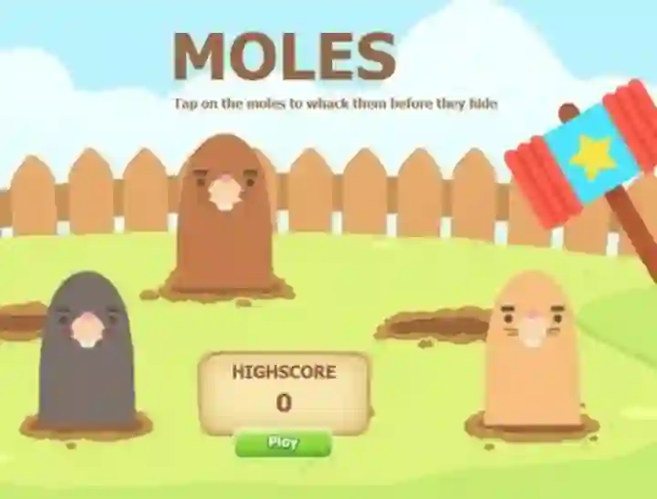 Гульня Moles онлайн