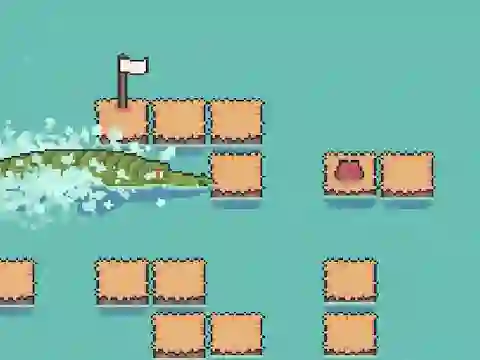 Гульня Frogward онлайн