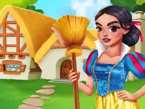 Гульня Princess Spring Cleaning онлайн