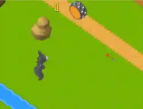 Гульня Ratomilton Crosses The Road онлайн