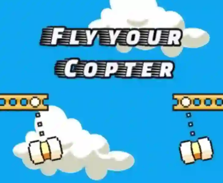 Гульня Fly Your Copter онлайн