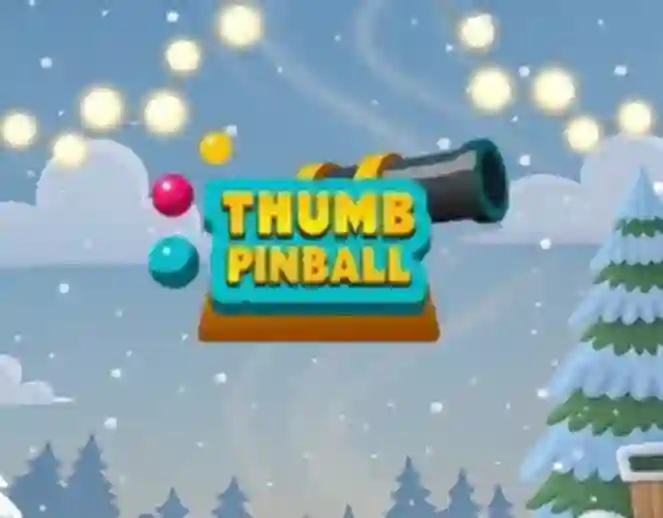 Гульня Thumb Pinball онлайн
