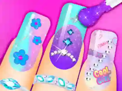 Гульня Coloring Book: Nail Art онлайн