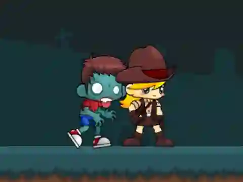 Гульня Zombie Attack! Rescue онлайн