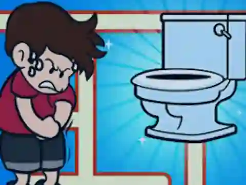 Гульня Maze Escape: Toilet Rush онлайн