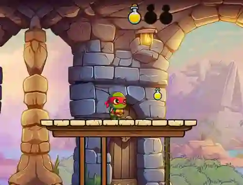 Гульня Turtle Quest онлайн