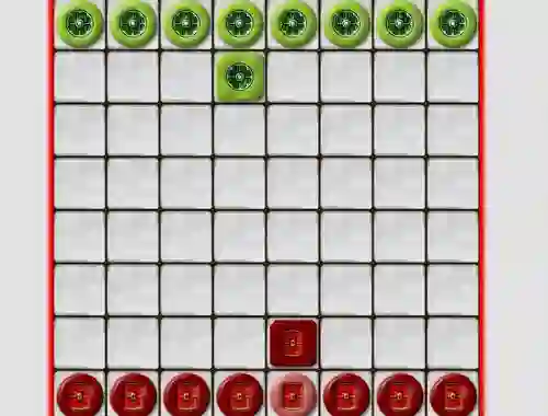 Гульня Ludus Roman Checkers онлайн