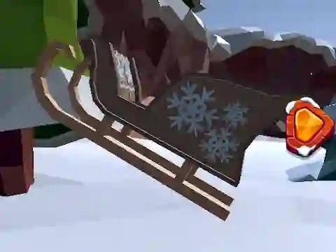 Гульня Snow Rush 3D онлайн