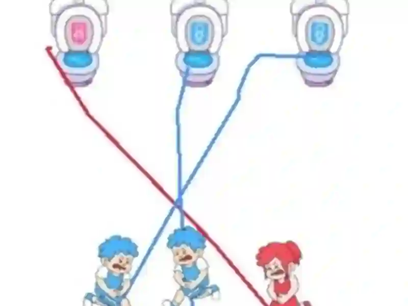 Гульня Draw To Pee онлайн