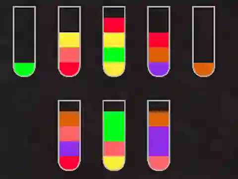 Гульня Water Sort Puzzle онлайн