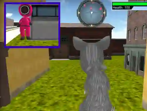 Гульня Ratomilton Squid Game Prison Escape онлайн